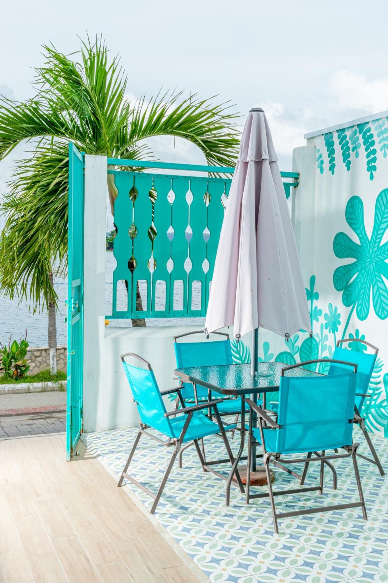 Hotel Casa Turquesa Flores Eksteriør billede