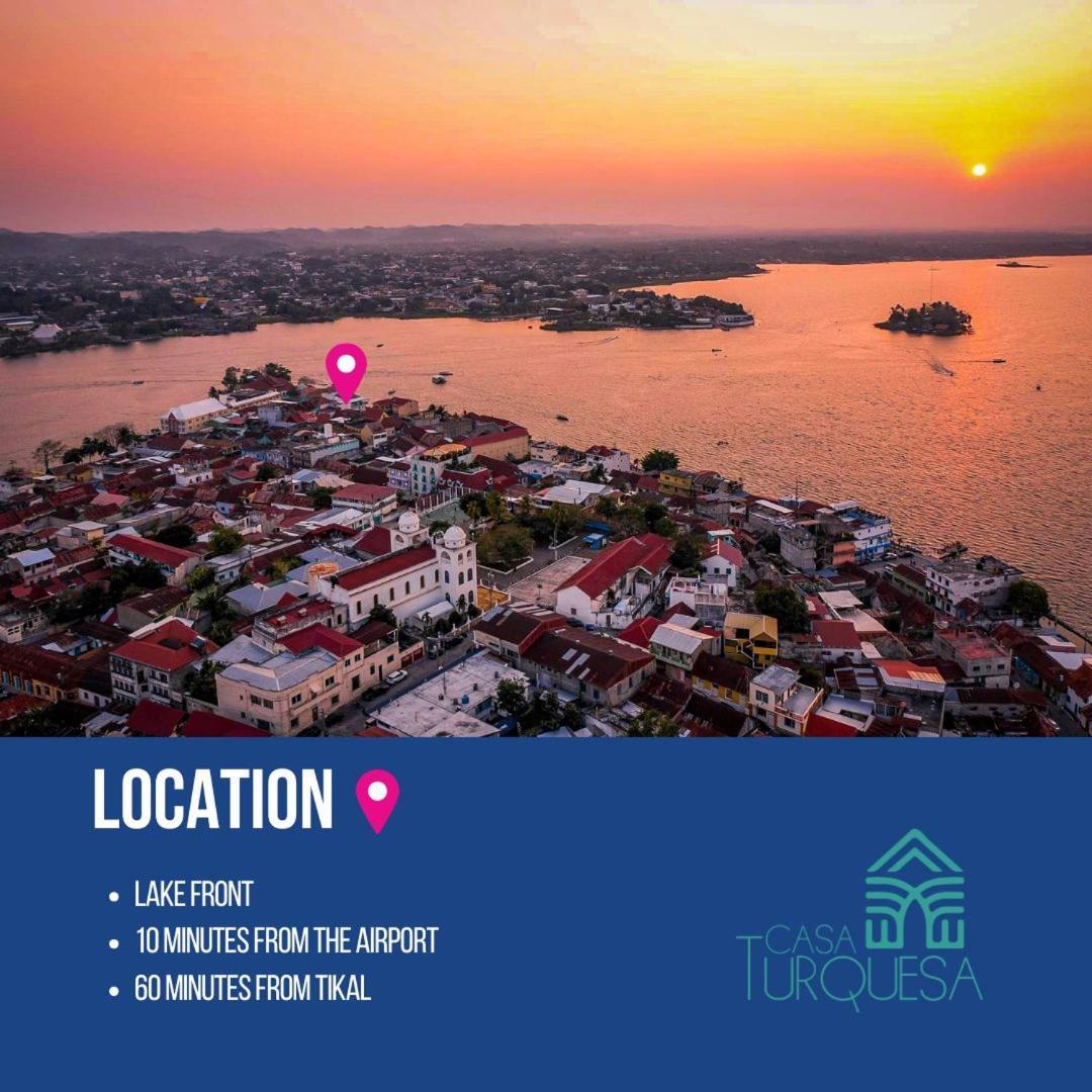 Hotel Casa Turquesa Flores Eksteriør billede